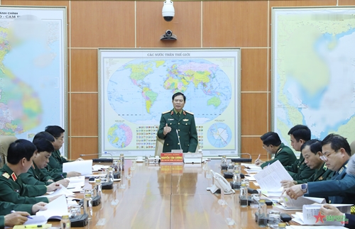 Thượng tướng Nguyễn Tân Cương: Chuẩn bị chu đáo Hội nghị quân chính năm 2023
